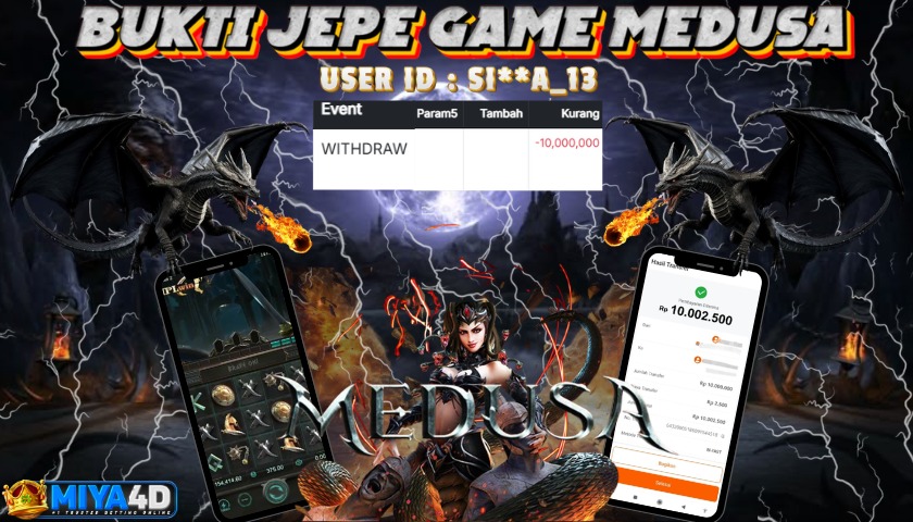 MIYA4D - Bukti JP MEDUSA 10,000,000 Member SI**A_13