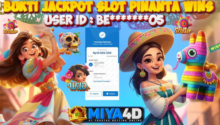 MIYA4D - Bukti JP PINANTA WINS 10,600,000. Member BE*******05